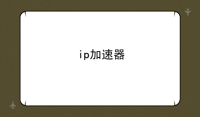 ip加速器